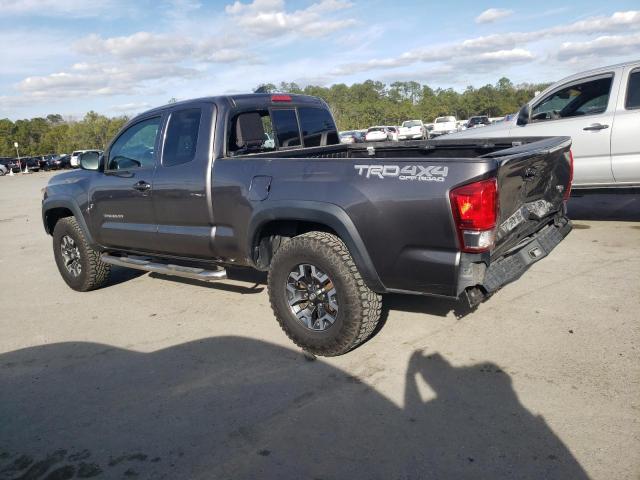 5TFSZ5AN2GX006714 - 2016 TOYOTA TACOMA ACCESS CAB ნაცრისფერი ფოტო 2