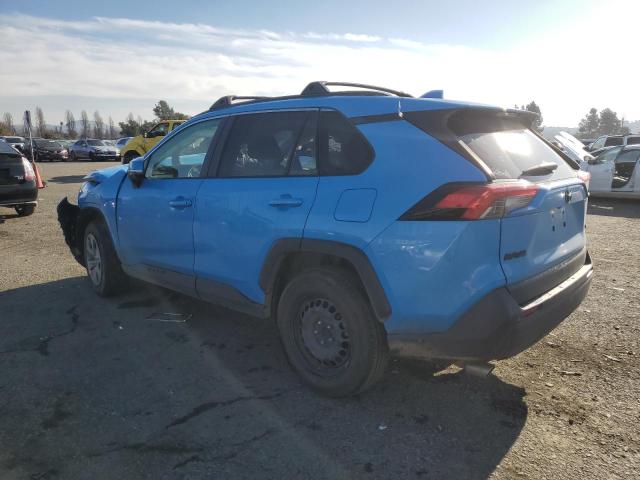 JTMK1RFV2KD501397 - 2019 TOYOTA RAV4 LE BLUE photo 2