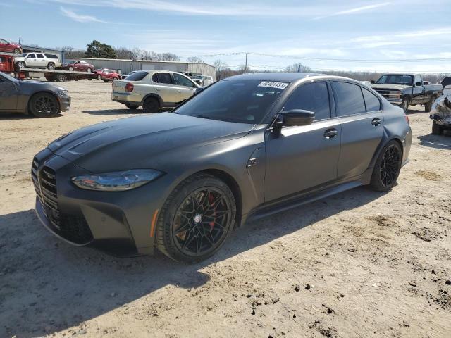 WBS43AY05NFN14913 - 2022 BMW M3 COMPETITION BLACK photo 1