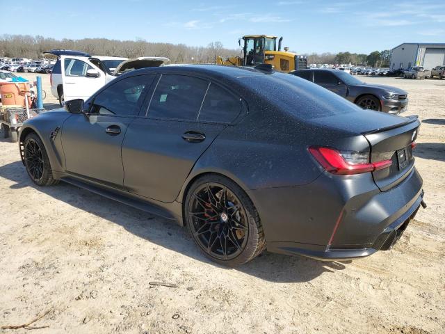 WBS43AY05NFN14913 - 2022 BMW M3 COMPETITION BLACK photo 2