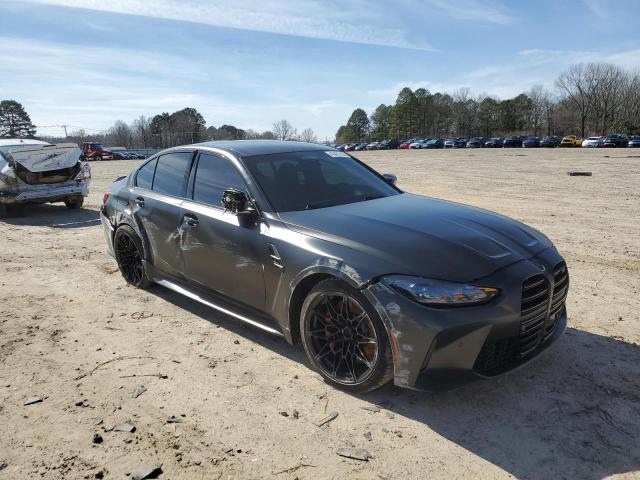 WBS43AY05NFN14913 - 2022 BMW M3 COMPETITION BLACK photo 4