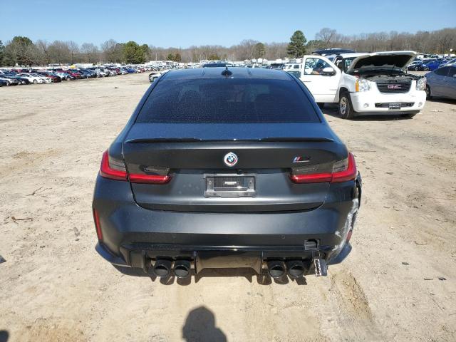 WBS43AY05NFN14913 - 2022 BMW M3 COMPETITION BLACK photo 6