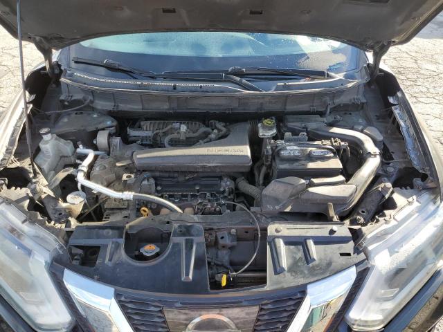 KNMAT2MVXHP582009 - 2017 NISSAN ROGUE S GRAY photo 12