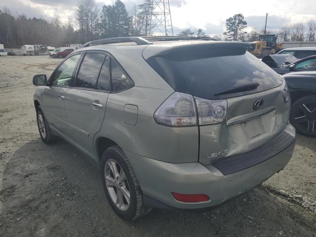 JTJHW31U682053805 - 2008 LEXUS RX 400H GREEN photo 2