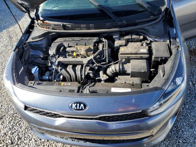 3KPA24AD3LE328905 - 2020 KIA RIO LX GRAY photo 11