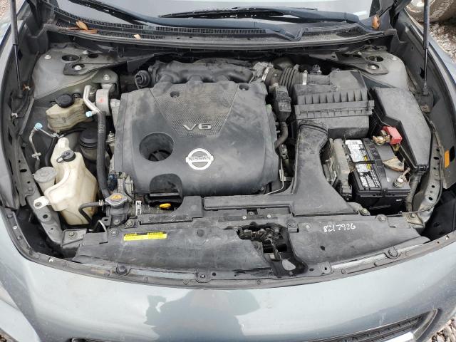 1N4AA5AP9BC844944 - 2011 NISSAN MAXIMA S GRAY photo 11