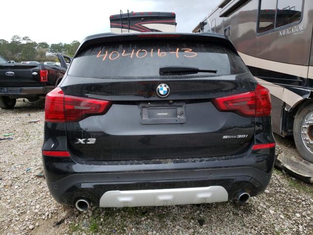 5UXTR7C5XKLF24374 - 2019 BMW X3 SDRIVE30I BLACK photo 6