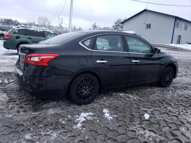 3N1AB7AP1HY345707 - 2017 NISSAN SENTRA S BLACK photo 3