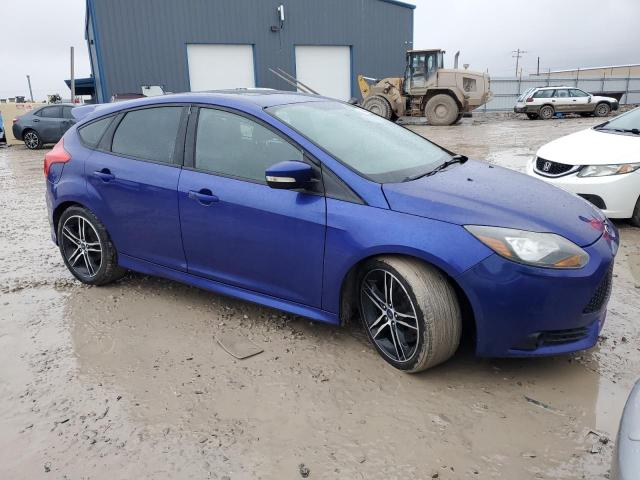 1FADP3L92EL379345 - 2014 FORD FOCUS ST BLUE photo 4