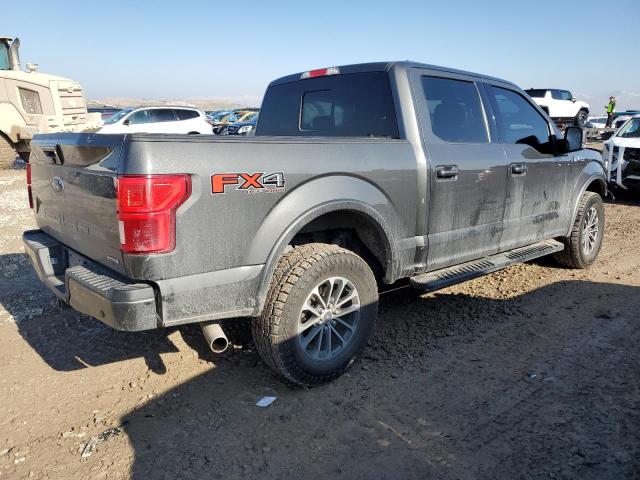 1FTEW1EG0JKE08844 - 2018 FORD F150 SUPERCREW GRAY photo 3