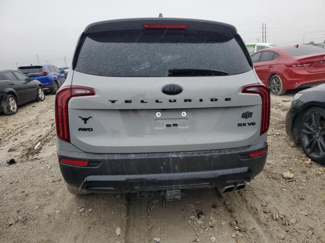 5XYP5DHC8MG185663 - 2021 KIA TELLURIDE GRAY photo 6