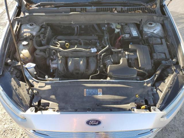 1FA6P0H78E5376355 - 2014 FORD FUSION SE SILVER photo 11