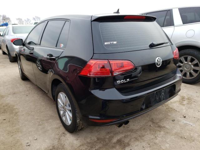 3VW217AU0GM036131 - 2016 VOLKSWAGEN GOLF S/SE BLACK photo 2