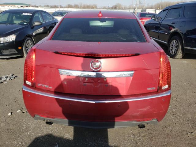 1G6DL5E3XC0133462 - 2012 CADILLAC CTS PERFORMANCE COLLECTION RED photo 6