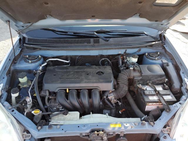 2T1KR32E88C718096 - 2008 TOYOTA COROLLA MA XR BLUE photo 11