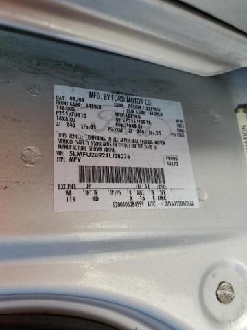 5LMFU28R24LJ38276 - 2004 LINCOLN NAVIGATOR 银色 照片 13