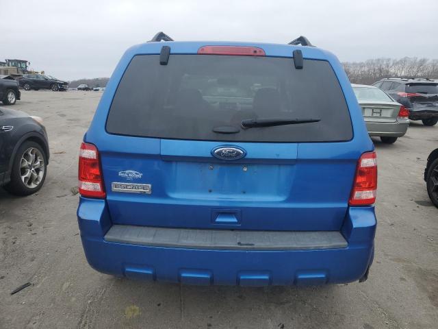 1FMCU0D72BKB50400 - 2011 FORD ESCAPE XLT BLUE photo 6