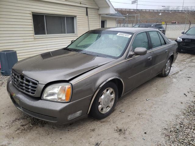 1G6KE54Y02U264437 - 2002 CADILLAC DEVILLE DHS SILVER photo 1