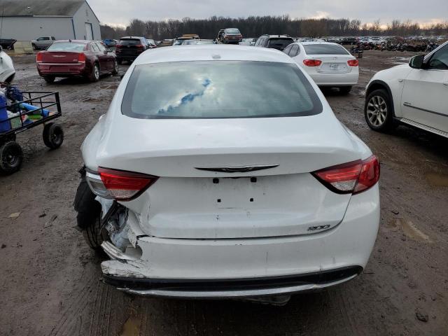 1C3CCCAB9FN528013 - 2015 CHRYSLER 200 LIMITED WHITE photo 6