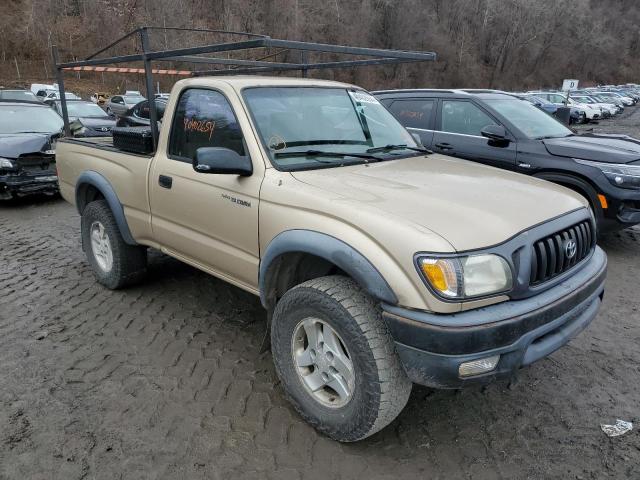 5TEPM62N41Z821960 - 2001 TOYOTA TACOMA TAN photo 4