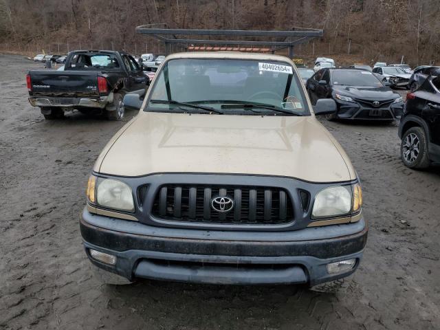 5TEPM62N41Z821960 - 2001 TOYOTA TACOMA TAN photo 5