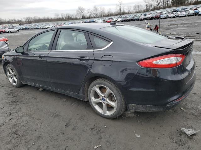 3FA6P0H72ER101139 - 2014 FORD FUSION SE BLACK photo 2