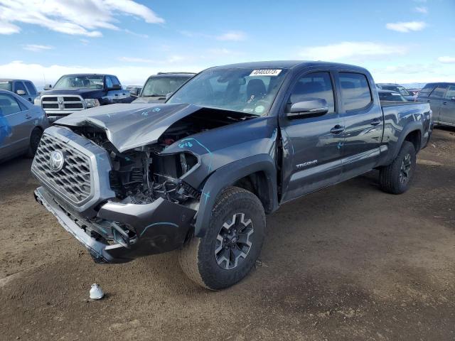 3TMDZ5BNXNM123225 - 2022 TOYOTA TACOMA DOUBLE CAB CHARCOAL photo 1