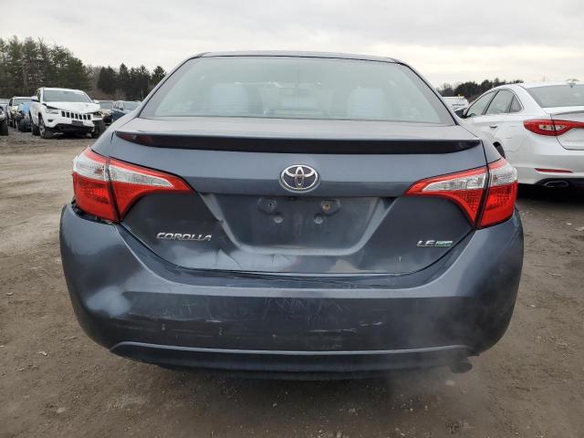 2T1BPRHE9FC382522 - 2015 TOYOTA COROLLA ECO GRAY photo 6