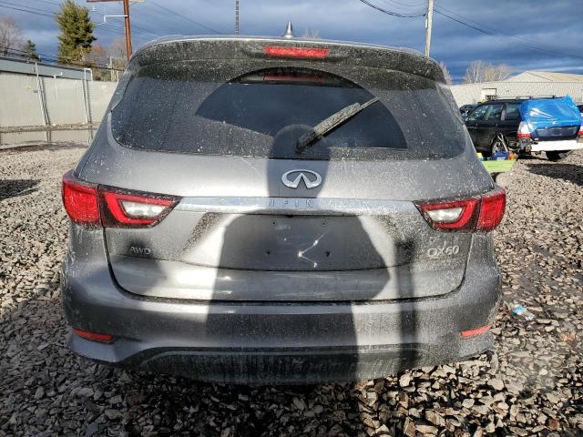 5N1DL0MM9KC553667 - 2019 INFINITI QX60 LUXE GRAY photo 6