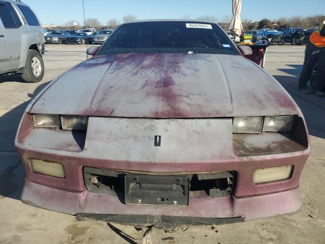 1G1FP23E0NL130576 - 1992 CHEVROLET CAMARO RS PURPLE photo 5