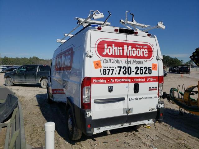 3C6ERVDG4ME501946 - 2021 RAM PROMASTER 2500 HIGH WHITE photo 2