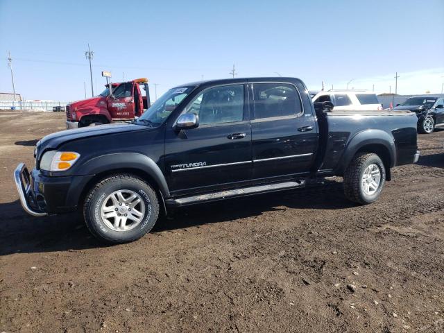 5TBDT441X4S448051 - 2004 TOYOTA TUNDRA DOUBLE CAB SR5 BLACK photo 1