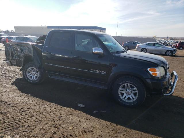 5TBDT441X4S448051 - 2004 TOYOTA TUNDRA DOUBLE CAB SR5 BLACK photo 4