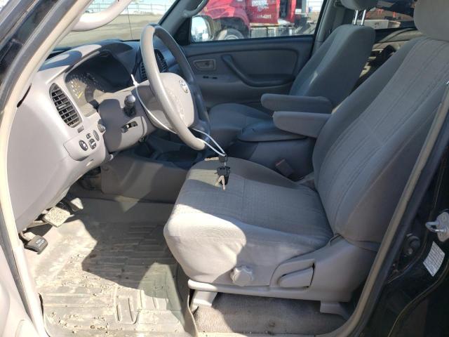 5TBDT441X4S448051 - 2004 TOYOTA TUNDRA DOUBLE CAB SR5 BLACK photo 7