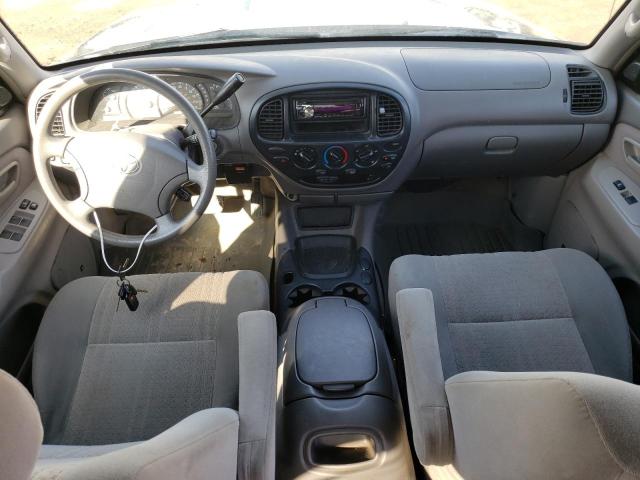 5TBDT441X4S448051 - 2004 TOYOTA TUNDRA DOUBLE CAB SR5 BLACK photo 8