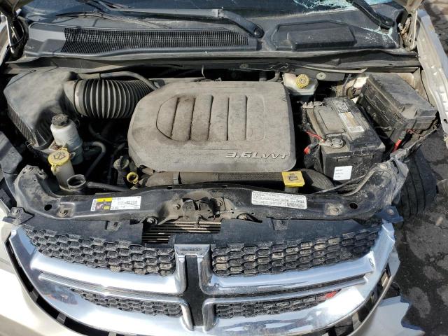 2C4RDGBG5DR751833 - 2013 DODGE GRAND CARA SE BEIGE photo 12