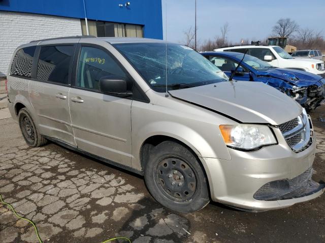 2C4RDGBG5DR751833 - 2013 DODGE GRAND CARA SE BEIGE photo 4