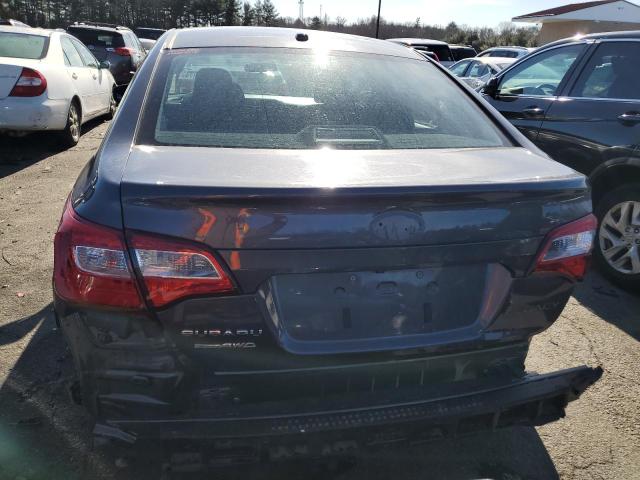 4S3BNAB6XK3018833 - 2019 SUBARU LEGACY 2.5I GRAY photo 6