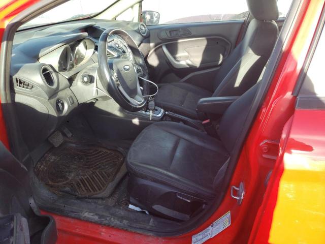 3FADP4CJ4CM171981 - 2012 FORD FIESTA SEL RED photo 7