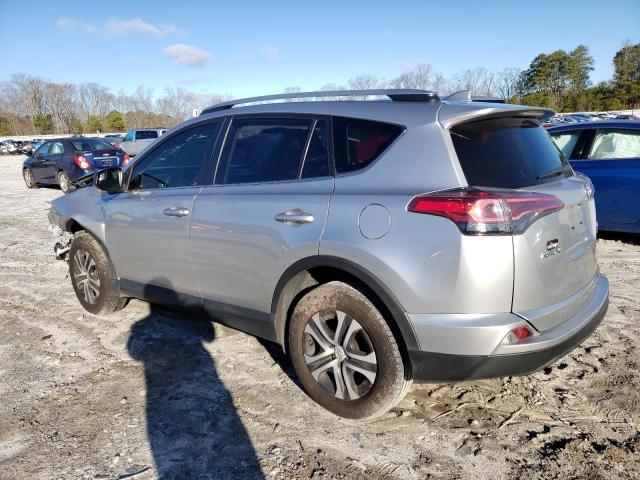 JTMBFREV4JJ249641 - 2018 TOYOTA RAV4 LE SILVER photo 2