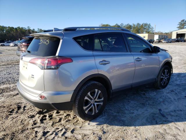 JTMBFREV4JJ249641 - 2018 TOYOTA RAV4 LE SILVER photo 3