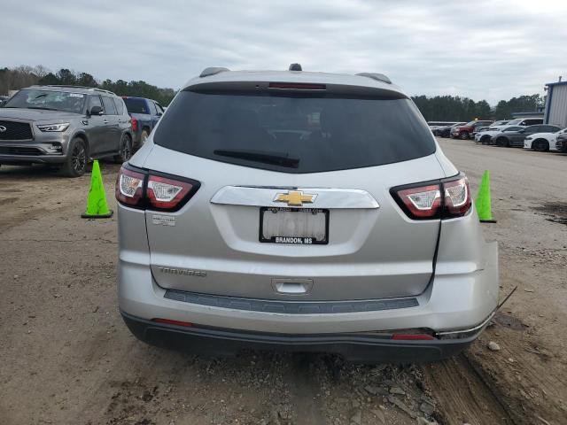 1GNKRFKD3HJ140753 - 2017 CHEVROLET TRAVERSE LS SILVER photo 6