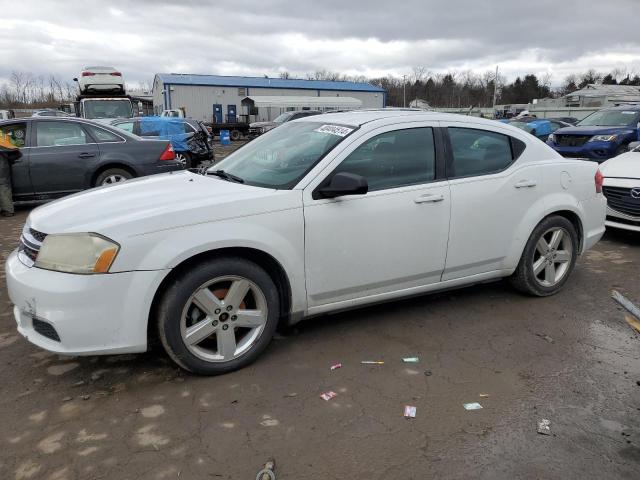 1C3CDZAB7DN551304 - 2013 DODGE AVENGER SE WHITE photo 1