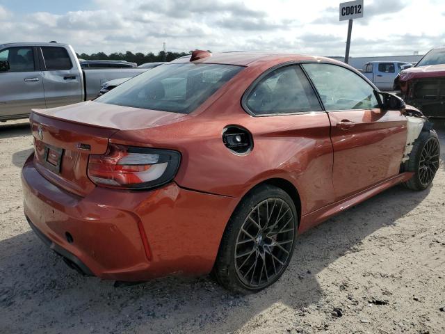 WBS2U7C0XM7H01199 - 2021 BMW M2 COMPETITION ORANGE photo 3