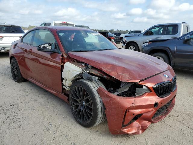 WBS2U7C0XM7H01199 - 2021 BMW M2 COMPETITION ORANGE photo 4