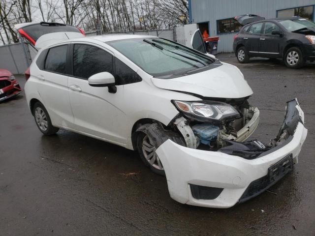 3HGGK5G56FM766510 - 2015 HONDA FIT LX WHITE photo 4