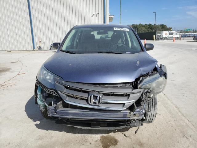 3CZRM3H36DG701388 - 2013 HONDA CR-V LX BLUE photo 5