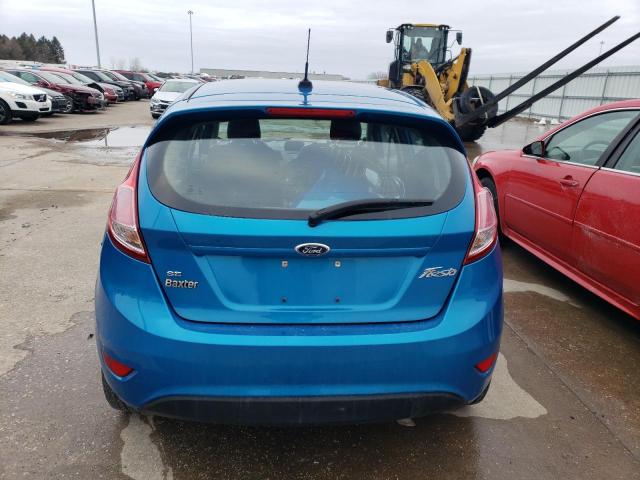 3FADP4EJXGM138924 - 2016 FORD FIESTA SE BLUE photo 6