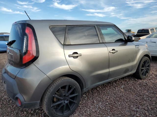 KNDJN2A23F7214756 - 2015 KIA SOUL SILVER photo 3