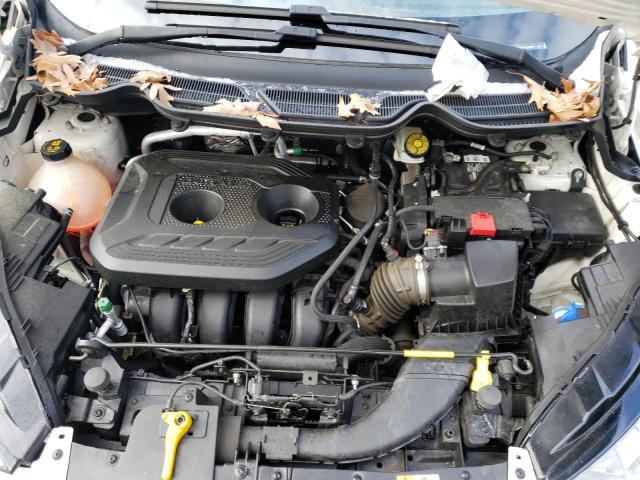 MAJ6S3GLXKC265456 - 2019 FORD ECOSPORT SE WHITE photo 12